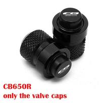 New For HONDA CBR650R CB650R CB 650R CBR 650 R -2023 Motorcycle Accessories Kickstand Side Stand Enlarge Pad Free Valve Caps valve caps CBR650R-Brown