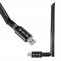Belaidis tinklo adapteris su antena AC1200M
