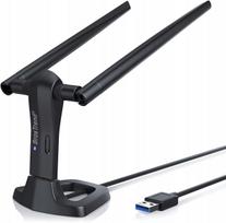 Belaidis USB adapteris BrosTrend AC3L, 1200Mbps, 5 GHz/2,4 GHz, Linux suderinamas, USB 3.0