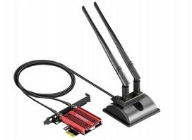 Belaidžio ryšio kortelė GLOTRENDS WiFi 7 su 2 m antena, Intel BE200NGW, skirta Windows 11 24H2