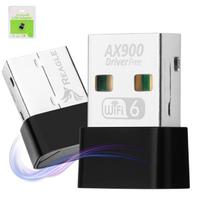 Belaidis tinklo adapteris WiFi 6 USB Nano, 900Mbps, 5.8 GHz, WPA3, AX900