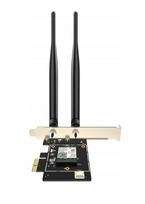 Belaidė tinklo plokštė Tenda E33 PCIe AX5400 6E, WiFi, Bluetooth 5.0