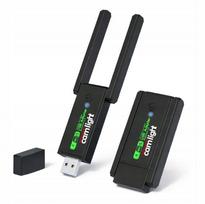 Belaidis tinklo adapteris su USB 3.0, 2 antenos, 1300Mbps, 5 GHz, WPA3