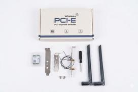 Tinklo adapteris Intel 2in1 PCIe M.2, WiFi 2.4/5/6 GHz, Bluetooth 5.2