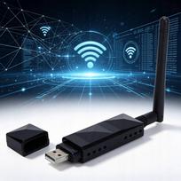 Belaidė tinklo kortelė AR9271 USB, nuimama antena