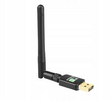 Belaidis USB tinklo adapteris su Bluetooth 5.0 ir WiFi, 600Mbps, dvigubas dažnių diapazonas