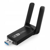 Belaidis tinklo adapteris Spacetronik, USB, 1200Mbps, 5 GHz, su antenomis