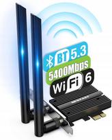 Vidinė tinklo plokštė Intel WiFi 6E, 5400Mbps, PCI-E, Bluetooth 5.3