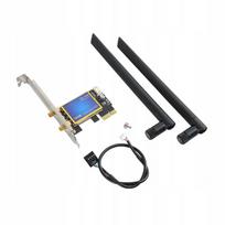 Belaidžio ryšio plokštė PCIe, WiFi 2.4G/5G, Bluetooth 4.0, 1200Mb/s