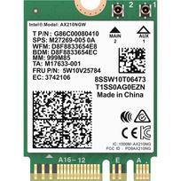 Nešiojamojo kompiuterio tinklo plokštė Intel WiFi 6E AX210, Bluetooth 5.3, 5374Mbps, M.2