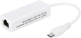 Mikro USB į Ethernet adapteris RJ45, 10M LAN tinklo plokštė
