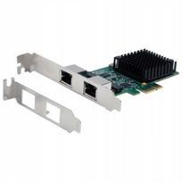 Tinklo plokštė EXSYS EX-60112, 2,5Gb/s, 2 PCIe prievadai