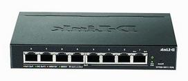 Tinklo jungiklis 8 jungčių, gigabitinis, PoE 64W, metalinis, namams ir biurui