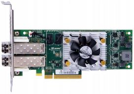 Tinklo plokštė QLOGIC QLE2672-F, 2 prievadai, 16Gbps FC, PCIe x8