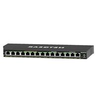 Tinklo jungiklis 16 prievadų, Gigabit Ethernet, PoE, valdomas, metalinis