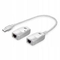 USB 2.0 į RJ45 Ethernet adapteris ACT AC6060, tinklo prailginimui iki 60 m per CAT5/CAT6