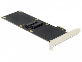 PCIe x1 adapteris 2x SATA HDD/SSD Delock 90348