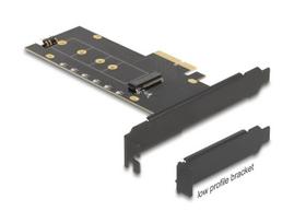 PCIe x4 NVMe M.2 Key M kortelė su radiatoriumi ir apšvietimu Delock 89013
