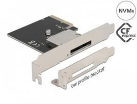 PCIe plokštė su išorine CFexpress jungtimi Delock 91755