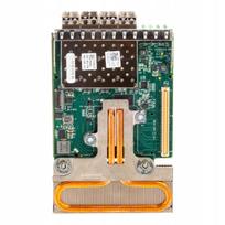 Tinklo plokštė DELL 0F6PCP, 4 x 10GbE, Emulex OneConnect, su 4x CDRRK 10GBase-SR SFP+ moduliais