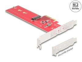 PCIe 5.0 x4 NVMe M.2 Key M žemo profilio adapteris Delock 90889