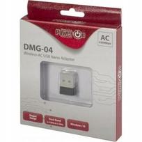 Wi-Fi 5 USB nano adapteris Inter-Tech DMG-04, 650Mb/s