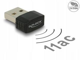 Belaidis USB adapteris Delock 12461, dviejų dažnių, 433 + 150Mb/s
