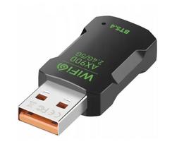 Belaidis USB tinklo adapteris su WiFi 900Mbps, Bluetooth 5.4, WPA3, 2.4/5 GHz