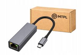 Tinklo adapteris USB-C į RJ45, 1000Mb/s, Gigabit Ethernet, STABLE