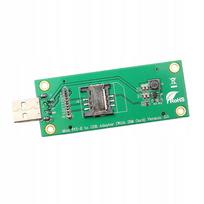 USB 2.0 adapteris su SIM lizdu, 3G/4G WWAN testavimo modulis