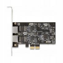 Tinklo plokštė DeLock PCIe x2, 2x RJ45, 2.5GbE (Intel I225)