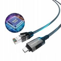 Išorinis USB-C į RJ45 tinklo adapteris, 0,5 m, 1000Mbps