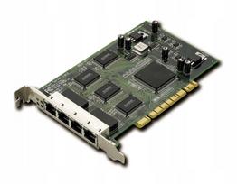 Tinklo adapteris D-LINK DFE-580, 4x10/100Mb, PCI, RJ-45