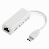 USB-C į RJ45 Ethernet adapteris, 100Mbps, nešiojamajam kompiuteriui