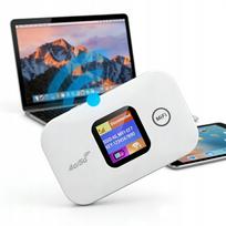 Nešiojamas 4G/5G LTE WiFi maršrutizatorius su SIM kortele, iki 10 vartotojų
