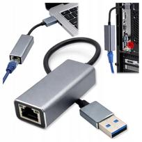Tinklo adapteris USB A į Ethernet LAN RJ45, 100Mb