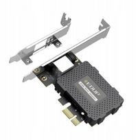 Tinklo plokštė PC, 2x RJ45 LAN, 2.5G, 2500Mbps, PCI Express