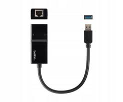 Adapteris Belkin USB-A į RJ45, Gigabit Ethernet, USB 3.0, juodas