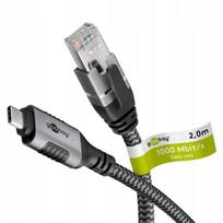 USB-C į Ethernet (RJ45) kabelis, 2 m, 70698