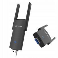 Belaidis tinklo adapteris COMFAST, USB3.0, dvigubos juostos, Gigabit WiFi