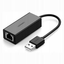 Adapteris UGREEN CR110 USB-C į RJ45, 100Mb/s, juodas