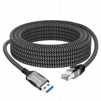 Tinklo adapteris USB-A su RJ45, 2 m, 1Gb/s