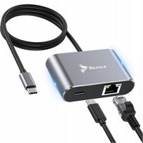 USB-C tinklo adapteris su Ethernet (RJ45), 2.5G, PD100W