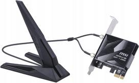 Tinklo adapteris MSI HERALD BE9400 PCI Express, vidinis, 2.4 / 5 / 6 GHz