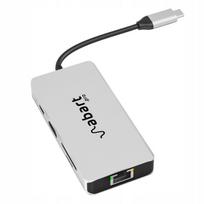 Tinklo plokštė 2,5GbE + Abart Pro 8-in-1 USB-C PD100W HDMI stotelė