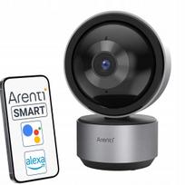 Vidaus stebėjimo kamera Arenti DOME1-N, 5MP, su naktiniu matymu ir AI sekimu, pasukama