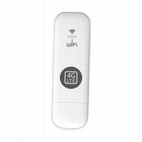 Nešiojamas 4G LTE USB WiFi modemas, baltas