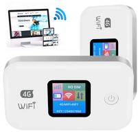 Nešiojamas 4G LTE WiFi maršrutizatorius, 150Mb/s, su SIM kortelės palaikymu ir 3000 mAh baterija
