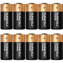 10 vnt. Duracell 123 ličio baterijos 3V, tinka fotoaparatams, žibintuvėliams ir jutikliams