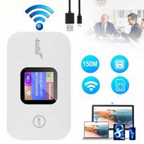 Mobilusis 4G/LTE WiFi maršrutizatorius, 150Mb/s, mini viešosios prieigos taškas kelionėms